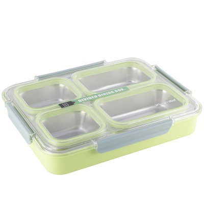 Pusdienu kārba, 31 × 25 × 6 cm, 1800 ml, Kamille, 2147