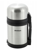 Nerūsējošā tērauda pusdienu termoss 800 ml, 101309, OFENBACH