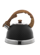 Tērauda tējkanna ar svilpi, 2,7 L, melna, Ofenbach, 100305BL Hover