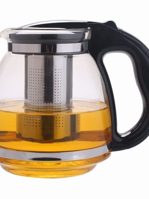 Stikla tējkanna/tējas un zāļu uzlējumu pagatavošanai 1500 ml, 0780L, KAMILLE  Hover