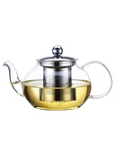 Stikla tējkanna/tējas un zāļu uzlējumu pagatavošanai 800 ml, 0783M, KAMILLE