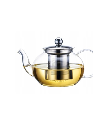 Stikla tējkanna/tējas un zāļu uzlējumu pagatavošanai 1200 ml, 0783L, KAMILLE  Hover
