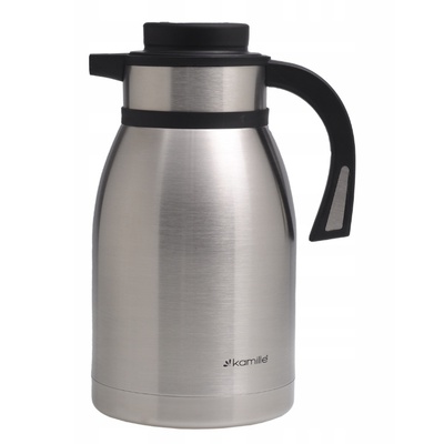 Nerūsējošā tērauda termoss 1,5 l (sudraba krāsā), 2221, KAMILLE