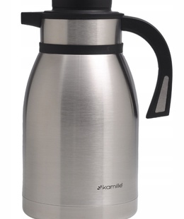 Nerūsējošā tērauda termoss 2,0 L, sudraba, 2222, KAMILLE  Hover