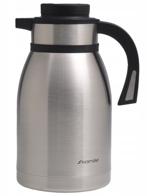 Nerūsējošā tērauda termoss 2,0 L, sudraba, 2222, KAMILLE  Hover