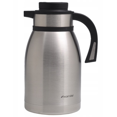 Nerūsējošā tērauda termoss 2,0 L, sudraba, 2222, KAMILLE