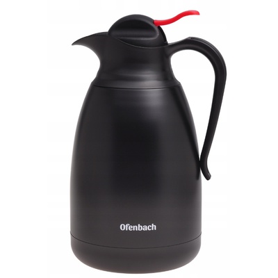 Nerūsējošā tērauda  termoss 1,5 L, melns, 101332, KAMILLE