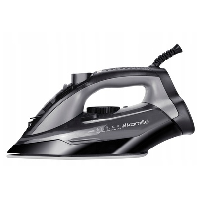 Gludeklis, 2800W, melns, 350ml, 6711, KAMILLE