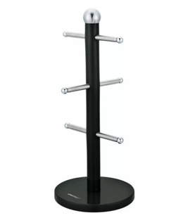 Krūzīšu plaukts, tērauds, melns Kinghoff. KH 1220  Hover