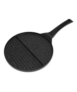 Kinghof, "Bipartite" panna, alumīnijs, melns marmors Ø27cm KH 1364  Hover