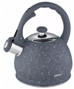 Tradicionālā tējkanna, 2l, pelēka marmora, Kinghoff KH 1405  Hover