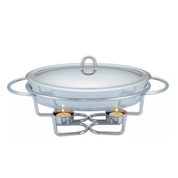 Ēdiena sildītājs, stikls - tērauds, 3l, KH 1411, Kinghoff