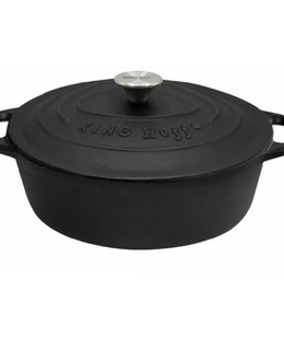 Cepšanas panna 6.2l, melns čuguns KingHoff, KH 1531  Hover