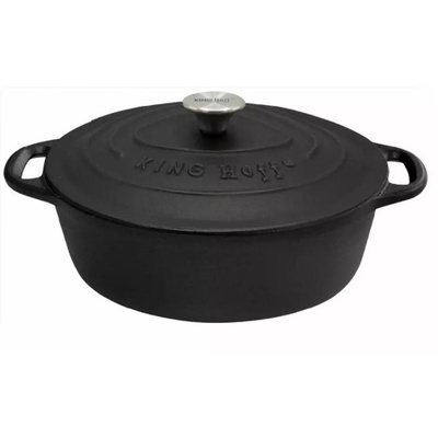 Cepšanas panna 6.2l, melns čuguns KingHoff, KH 1531