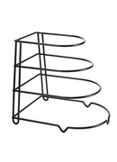 Organizators, 25,5 × 21,5 × 27,5 cm, 4 līmeņu pannas turētājs, Kinghoff tērauds, KH 1582