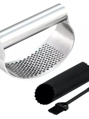 Kinghoff KH 1632 Ķiploku spiede ar silikona mizotāju un tīrīšanas birsti  Hover