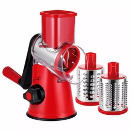 KingHoff, KH 1651 dārzeņu rīve, sarkana, 26,5x12,5x24cm