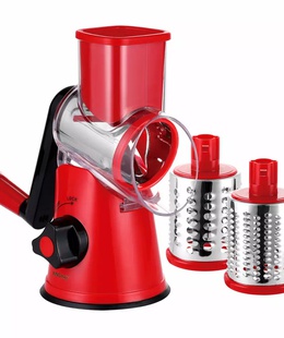 KingHoff, KH 1651 dārzeņu rīve, sarkana, 26,5x12,5x24cm  Hover