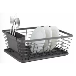 Trauku žāvētājs, tērauda-plastmasa, pelēka, KINGHoff, KH 1715