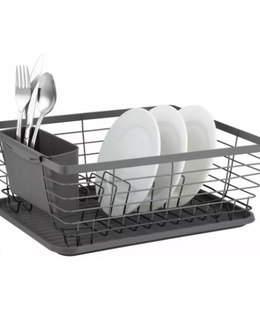 Trauku žāvētājs, tērauda-plastmasa, pelēka, KINGHoff, KH 1715  Hover