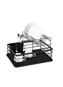 Trauku žāvētājs, divrindu, tērauds-plastmasa, melns, KINGHoff, KH 1716