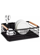 Trauku žāvēšanas statīvs, tērauds, melns, 42,5x32x15,5 cm, Kinghoff KH 1728