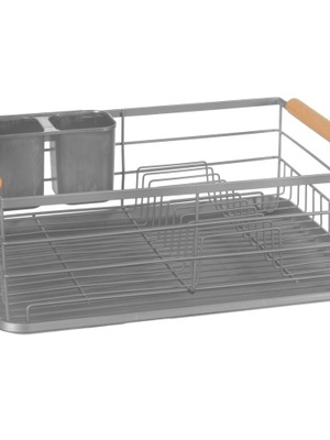 Trauku žāvētājs, tērauda-plastmasa, pelēka KINGHoff, KH 1729  Hover