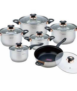 Katlu komplekts, 12-daļīgs, KINGHoff , KH 1767  Hover