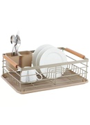 Trauku žāvēšanas statīvs, tērauds-plastmasa-koks, bēšs KINGHoff, KH 1800