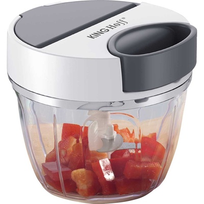 Dārzeņu smalcinātājs, 12.5 cm diametrs, 900 ml tilpums, KINGHoff, KH 1882
