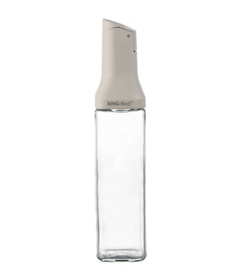 Pudele ar ielejamo uzgali, 500 ml eļļai un etiķim, stikla, KINGHOFF KH 2004  Hover