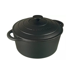Katls, čuguna, Ø21 x 10 cm, 2,4 l, melns Kinghoff, KH 2253