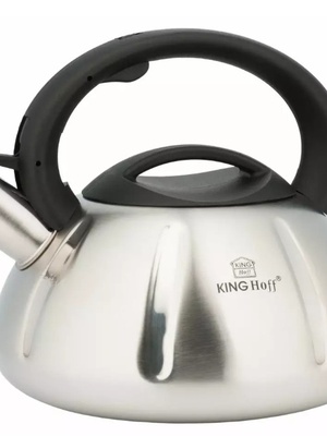 Tradicionālā tējkanna, 3L, sudraba, Kinghoff KH 3290  Hover