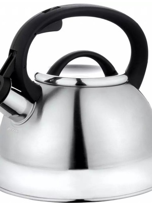 KINGHOFF tērauda tējkanna ar svilpi, 2.3L KH 3774  Hover