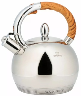 Kinghoff tradicionālā tējkanna 3L, sudraba krāsā, KH 3778  Hover