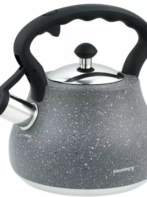 Tradicionālā tējkanna 2,7l pelēka marmora Klausberg KB 7447  Hover