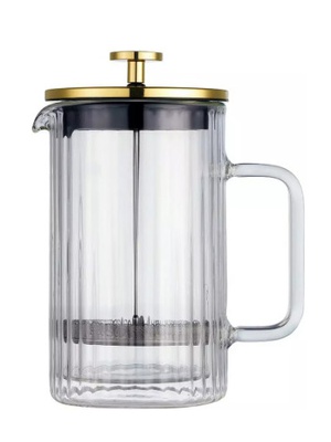 Virzuļa tipa kafijas/tējas pagatavotājs, stikla, 0,60 L, Klausberg, KB 7760  Hover