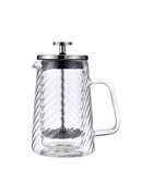Virzuļa tipa kafijas/tējas pagatavotājs, stikla, 0,35 L, Klausberg, KB 7762