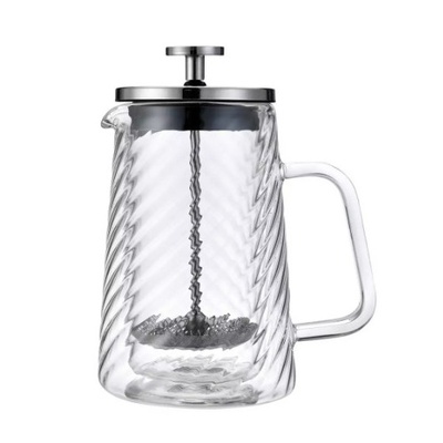 Virzuļa tipa kafijas/tējas pagatavotājs, stikla, 0,35 L, Klausberg, KB 7762