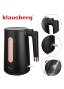 Elektriskā tējkanna Klausberg KB 7889 tilpumS 1,7L 2200W Hover