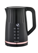Elektriskā tējkanna Klausberg KB 7896,  LED temperatūras panelis,  tilpums 1,7L, jauda 2200W