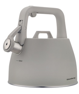 Tradicionāla tējkanna 2,5 l, pelēka, Klausberg, KB 7916  Hover