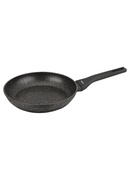 Panna, alumīnija, melna marmora, Ø24 cm, Klausberg, KB 7988, ar marmora nelīpošu pārklājumu