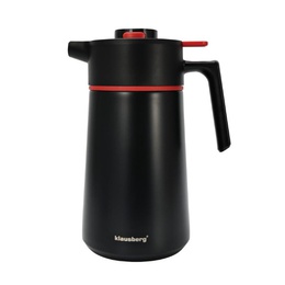 Termoss, 2,5 l, melns, Klausberg, KB 9013. Liela ietilpība 2,5 l. Lieliski piemērots sanāksmēm, konf