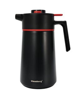 Termoss, 2,5 l, melns, Klausberg, KB 9013. Liela ietilpība 2,5 l. Lieliski piemērots sanāksmēm, konf  Hover