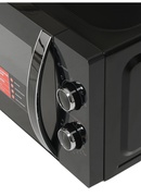 Mikroviļņu krāsns Toshiba MW MM20PBK, 20 L, ar mehānisko vadību, 800 W jaudu Hover