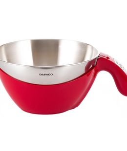 Daewoo DKS 45R virtuves svari, 5 kg, mērīšanas solis 1 g, automātiskā nulles iestatīšana, LCD  Hover