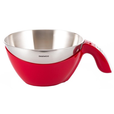 Daewoo DKS 45R virtuves svari, 5 kg, mērīšanas solis 1 g, automātiskā nulles iestatīšana, LCD