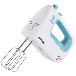 Rokas mikseris Daewoo DHM 122LB, 300 W, 5 ātrumi, Turbo funkcija, mīcīšanas piederums