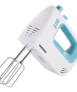 Rokas mikseris Daewoo DHM 122LB, 300 W, 5 ātrumi, Turbo funkcija, mīcīšanas piederums  Hover